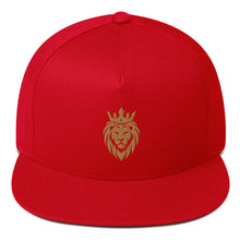 Load image into Gallery viewer, Bold Lion - Flat Bill Cap